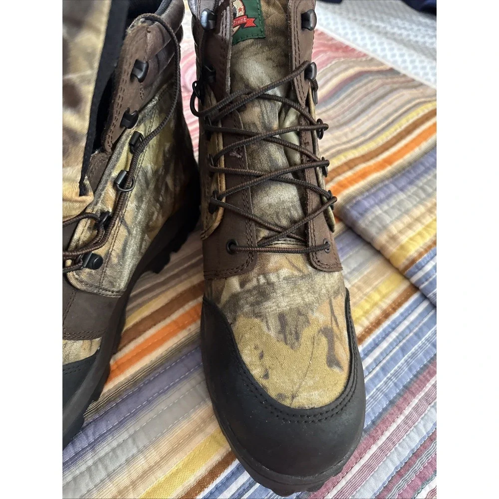 Brahma Men's Green Camo Gobbler Hunter Hiker Waterproof Boots Size 13 NWOB